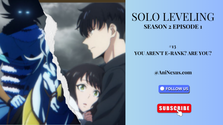 Solo Leveling Season 2 Episode 1