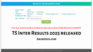 TS Inter Results 2025